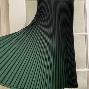 Reiss Ombre Pleated Skirt